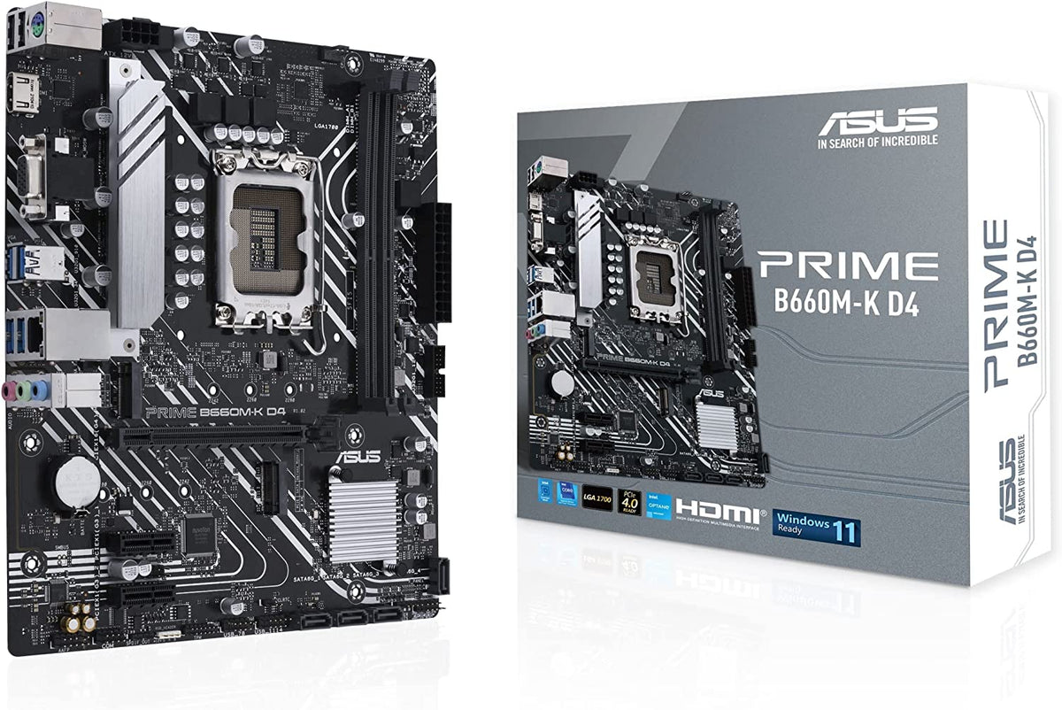 Acheter Carte Mère Asus TUF GAMING B660M- PLUS D4 LGA 1700 Intel