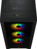 Corsair Boitier iCUE 4000X RGB Ref: CC-9011204-WW Noir