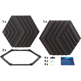 Elgato Mousse Acoustique Wave Panels Extension Set Noir Ref: 10AAK9901