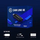 Elgato Adaptateur USB Cam Link 4K Ref: 10GAM9901