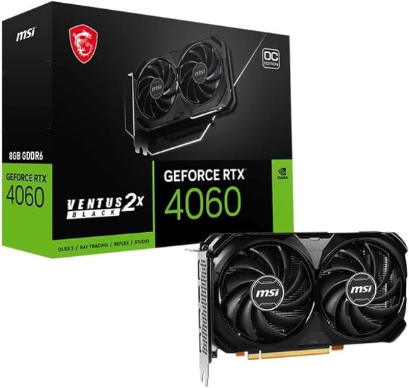 MSI Carte Graphique GeForce RTX 4060 VENTUS 2X 8G OC