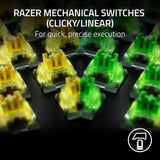 Razer Clavier BlackWidow V4 X Green Switch Ref: RZ03-04700500-R3F1