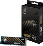 MSI SSD Interne SPATIUM M450 PCIe 4.0 NVMe M.2 1TB