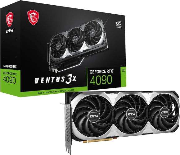 MSI Carte Graphique GeForce RTX 4090 VENTUS 3X E 24G OC