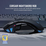 Corsair Souris Nightsword RGB Noir Ref: CH-9306011-EU