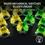 Razer Clavier BlackWidow V4 Green Switch Ref: RZ03-04690500-R3F1