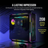 Corsair Boitier iCUE 5000T RGB Mid-Tower Ref: CC-9011230-WW Noir