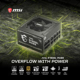 MSI Alimentation PC MAG A750GL PCIE5