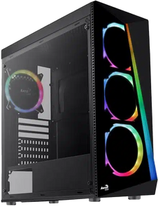 BOITIER PC GAMER AEROCOOL SHARD TEMPERED GLASS ARGB