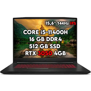 MSI GF66 KATANA 11UE - Core™ i5 11th, RTX 3050, 16GB, 512GB