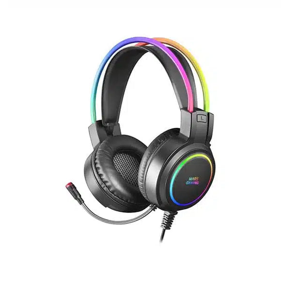 Casque Gamer – Mars Gaming MHRGB Noir